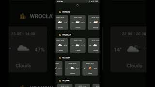 Weather Pl. Android Application. screenshot 2