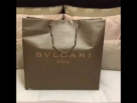 bvlgari shopping bag