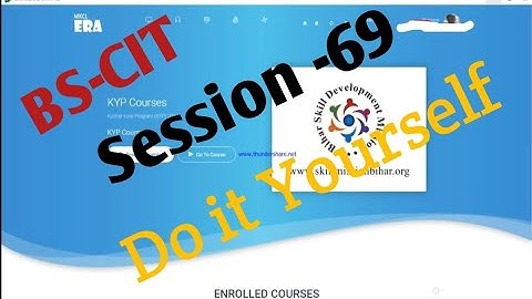 Do it yourself session-69||Session-69 Do it yourself