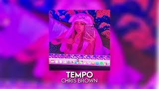 tempo - chris brown [sped up]