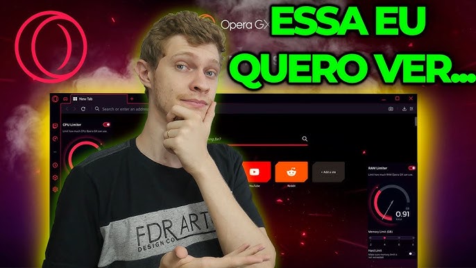 Como BAIXAR, INSTALAR e CONFIGURAR o NAVEGADOR GAMER Opera GX em 2023! 