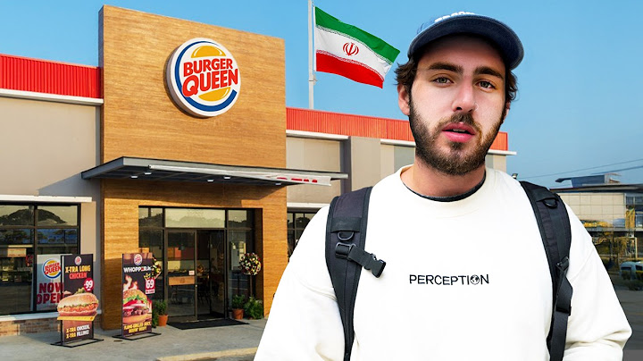 I Tried Fake Fast Foods in Iran 🇮🇷