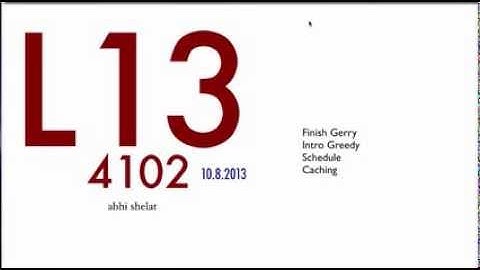 Algorithms - Lecture 13: Gerrymandering and Introduction to Greedy Algorithms