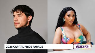 David Archuleta, Monroe Alise serve as grand marshals for 2026 DC Pride Parade