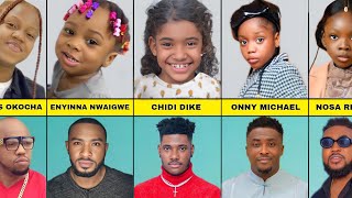 Nollywood Actors and Their First Daughters You Daughters You Don't Know About