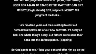 Lou Engle believes in gay demons