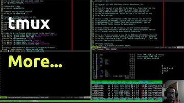 tmux - More...