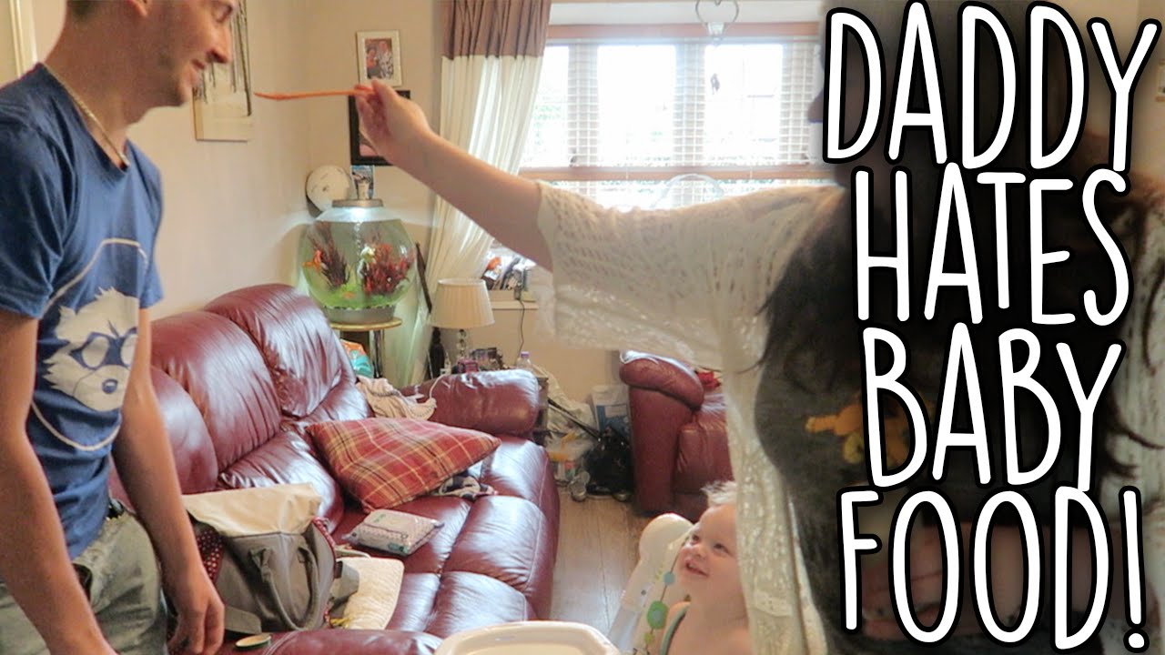 Daddy Hates Baby Food ZoneAwesome YouTube when-your-6-month-old-hates-avocados-scared-shorts-shortvideo