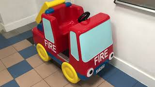 Jolly Roger Jolly Town Fire Engine Kiddie Ride