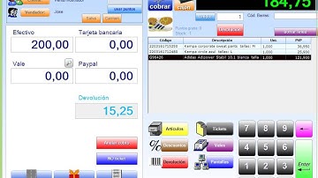 Efectuar un cobro con TPVMultiNet, un programa TPV con conexión a Prestashop