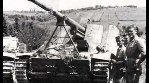 The German War Files   Hummel   Mobile Heavy Artillery