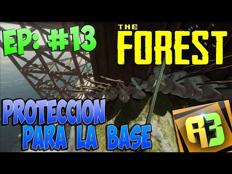 ⦿THE FOREST⦿ - EP #13 - Protegiendo la base - Gameplay Español