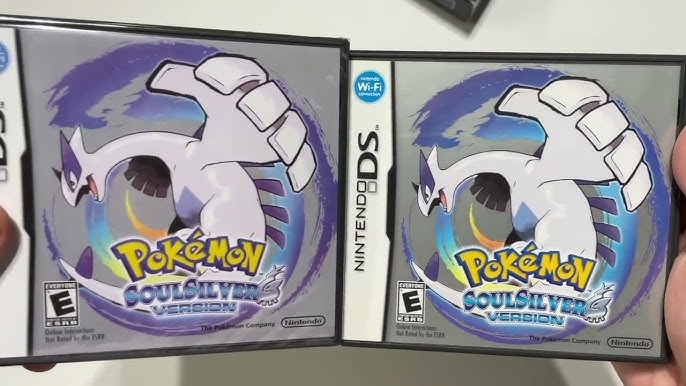 Pokemon Heartgold Soulsilver  Heartgold Vs Soulsilver Pokemon - 1 Box Case  Nintendo - Aliexpress