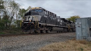 Norfolk Southern 11Z plus the new switch at Hudson Pa. and K81 at Taylor Yard Pa. Oct. 29 2021