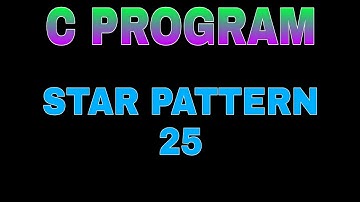 C48.RIGHT ARROW - STAR PATTERN 25 - PATTERN PROGRAM IN C