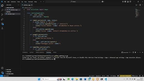 Sistem Antrian Rumah Sakit Menggunakan Python | Prioritaskan Pasien Darurat!
