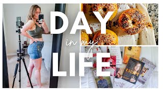 DAY IN MY LIFE // sourdough bagels, eating liver, target summer clothes, + cult book library haul