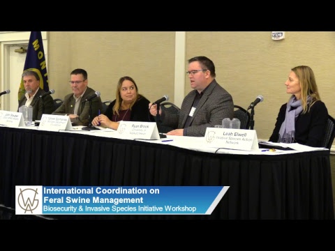 Workshop: International Coordination on Feral Swine Management