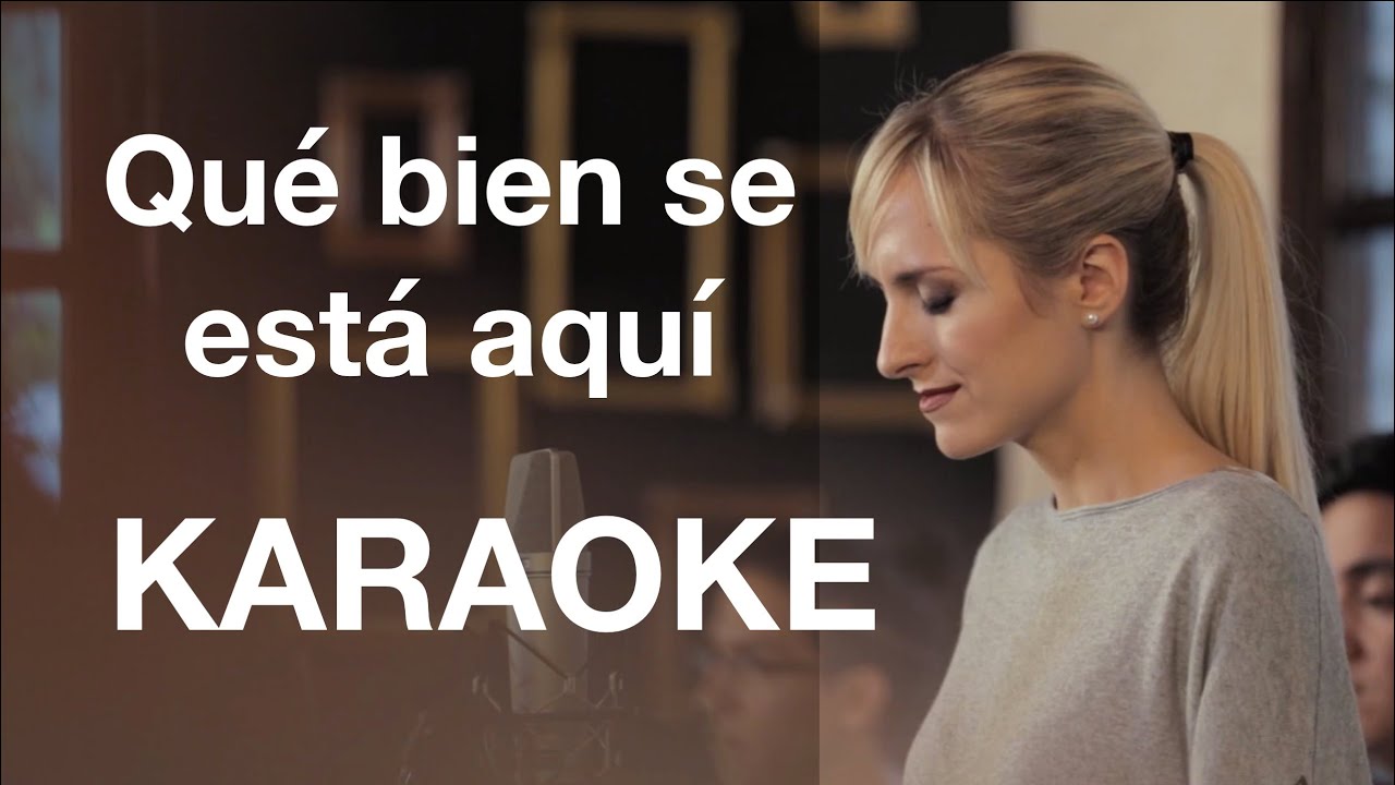 ⁣Qué Bien Se Está Aquí (Karaoke) | Athenas