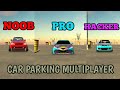 Noob vs Pro vs Hacker | Car Parking Multiplayer | Carzilla