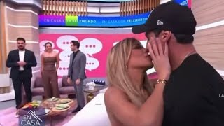 Oriana Se Reencuentra Con Su Novio Facundo En El Programa En Casa Con Telemundo