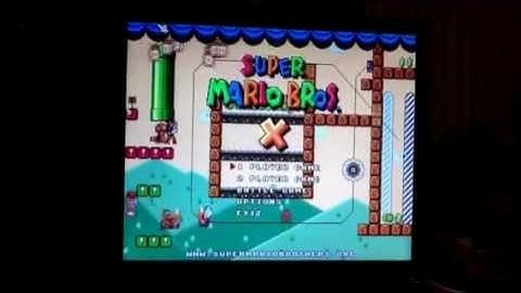 Super Mario Bros. X Custom Intro Lags Part 1