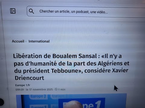 دريانكور سفير فرنسي سابق يهدد حياة الجزائريين