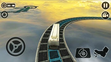 Impossible Sky Bus Driving - Bus Driving Adventure Game - Android Gameplay #3