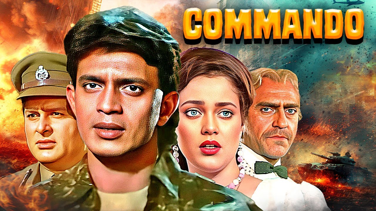 Commando Full Movie | Mithun Chakraborty Blockbuster Action Full Movie | Mandakini Movie