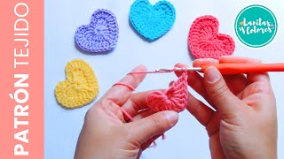 Se te SALDRÁ el corazón!! INCREIBLE MIRA este patrón tejido a crochet y verás.