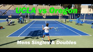 #33 UCLA Bruins vs #55 Oregon Ducks | Mens PAC 12 College Tennis Match | Singles and Doubles