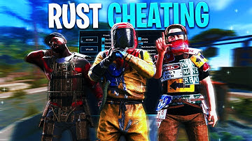 I used Rust CHEATS to get the craziest SNOWBALL in wipe...