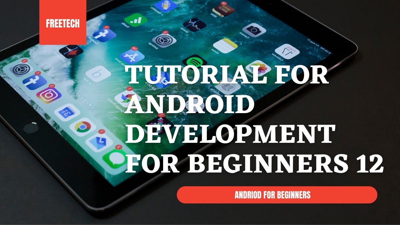 Tutorial Android Development for Beginners 12 - YouTube