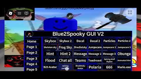 Blue2Spooky GUI V2 LEAKED (REQUIRE BACKDOOR)