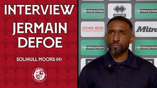 Woking 0-0 Solihull Moors | Jermain Defoe Interview
