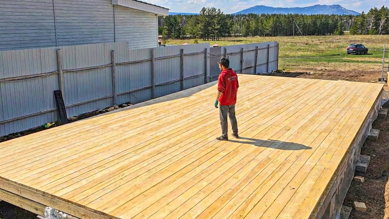 Мы построили самый дешевый дом за 7 дней | Полный процесс строительства