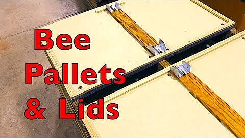Bee Pallets & Lids