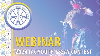 2024 IAC Annual Conference | Youth Essay Contest Webinar