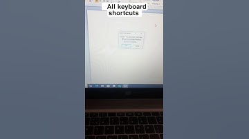 MS word me all keyboard shortcut ek jagah ek click me #msword #shorts