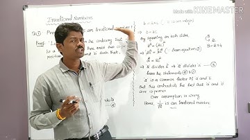 Real Numbers Part@5: Proof Of Irrational Numbers || learn more maths || by vara kumar vatnala