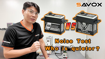 【SAVOX】SB-3290SG Silent Edition｜Noise Test with SB-2290SG #servo #rcservo #rccar