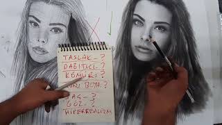 Çizgisel mi ? Hiperrealist mi ? #portre #cizim #teknikleri #drawing #tutorial by Mehmet Emin Doğan 3,404 views 1 year ago 5 minutes, 17 seconds