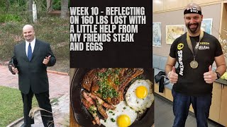 week 10 carnivore diet   reflecting on 160 pounds lost and future plans