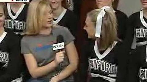 Ledford Cheerleaders on WXII 12