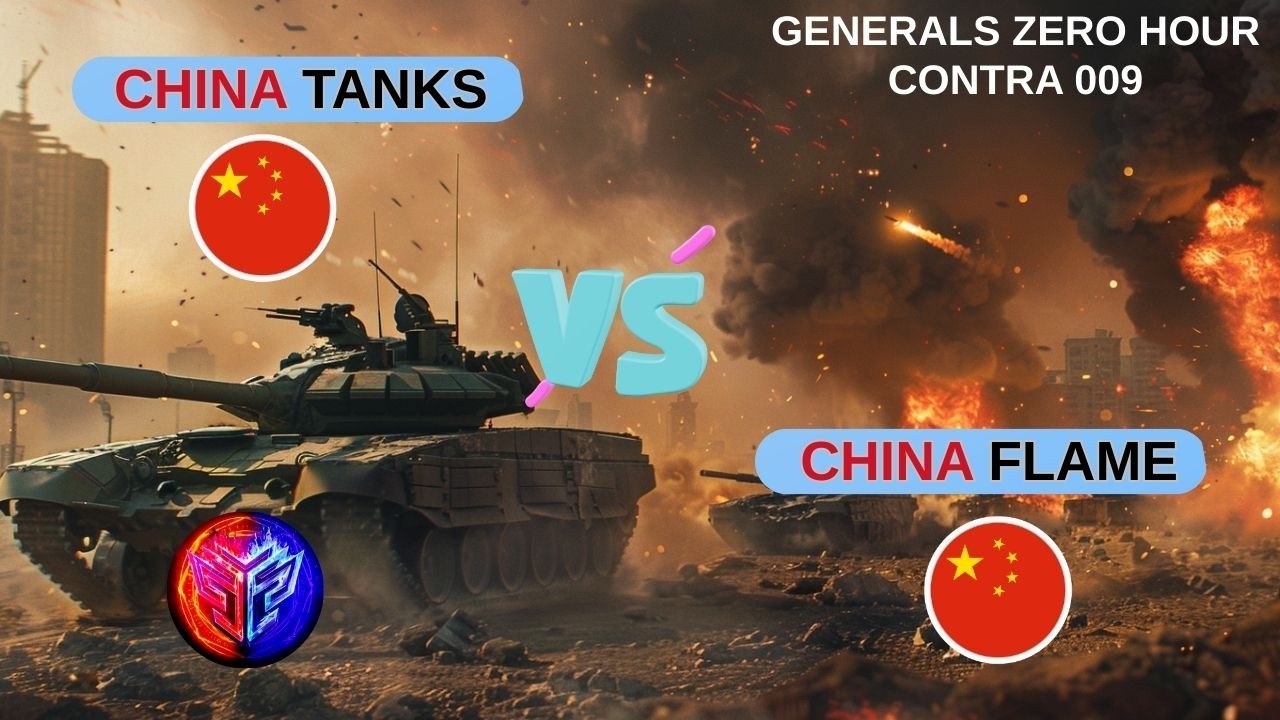 China Tanks vs Flame Weapons – Steel vs Fire War