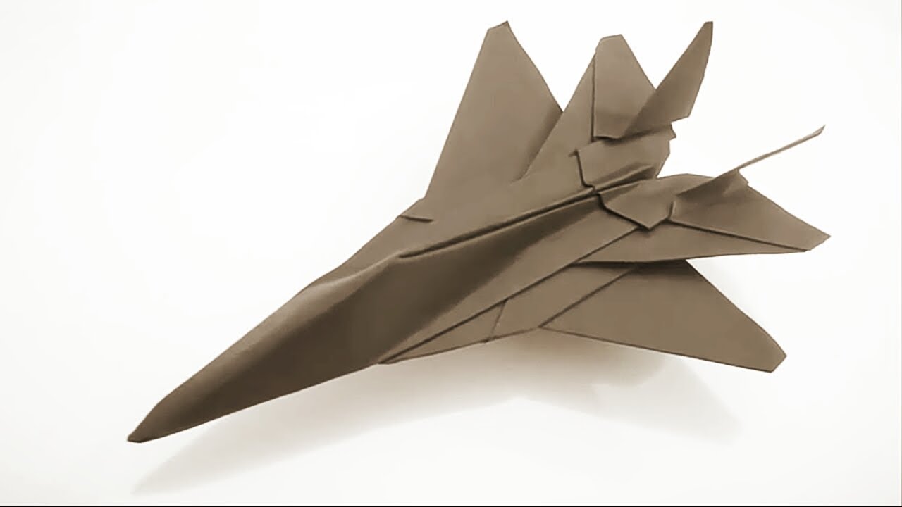 1. Fighter Jet Paper Airplane Tattoo - wide 5