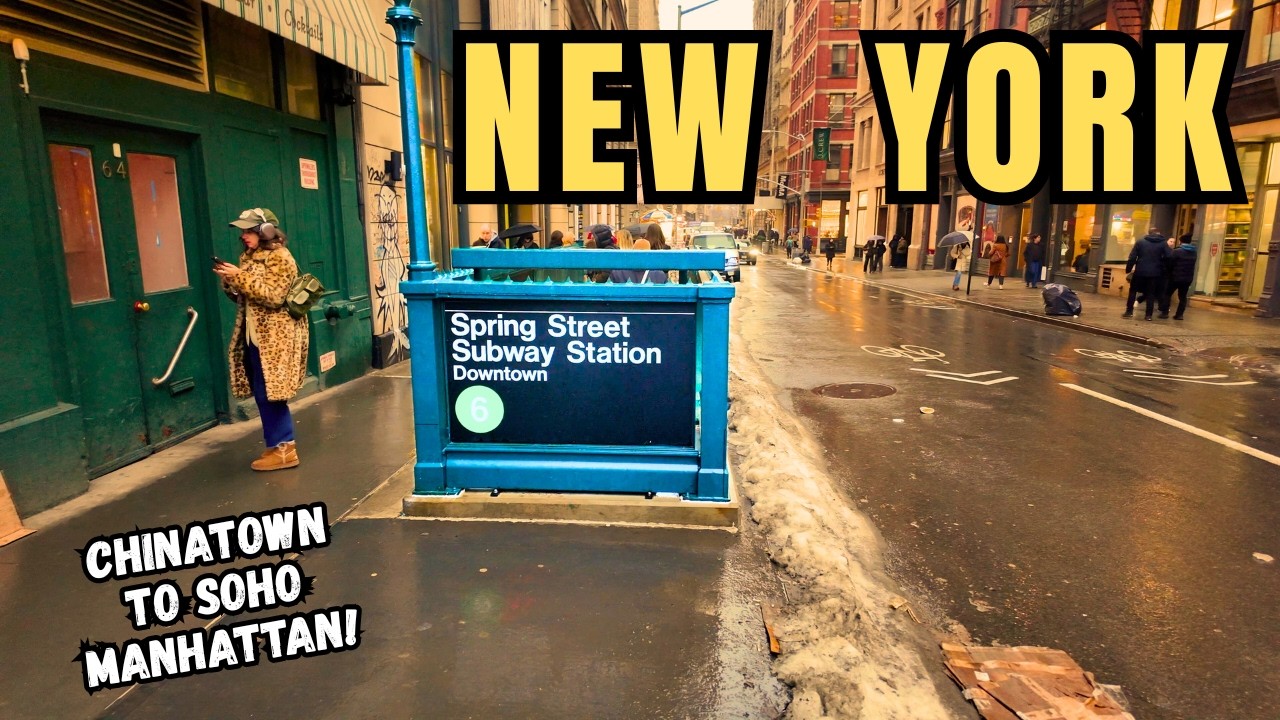 Exploring Manhattan's Soho & NYU Campus NYC