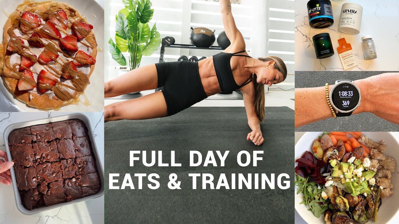 What I Eat & Train in a Day (very detailed!!!)
