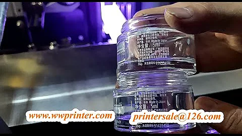 Glass Jar Container Screen Printer 3D Made in China Guanzhou Jiuhong