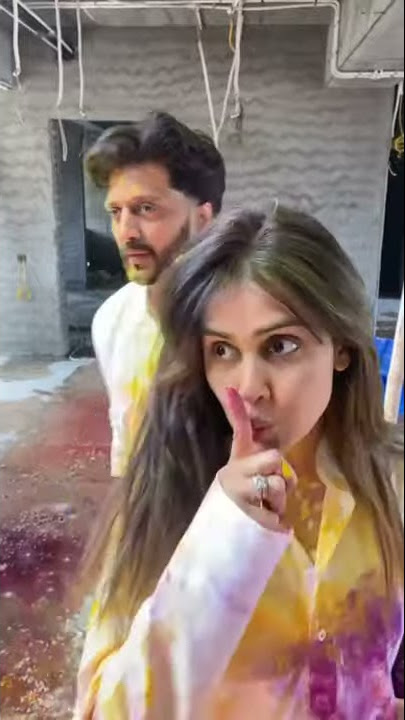 Sajde Kiye Hai Lakho Reels | Riteish Deshmukh And Genelia D'souza Holi Instagram Reels | Reels Today